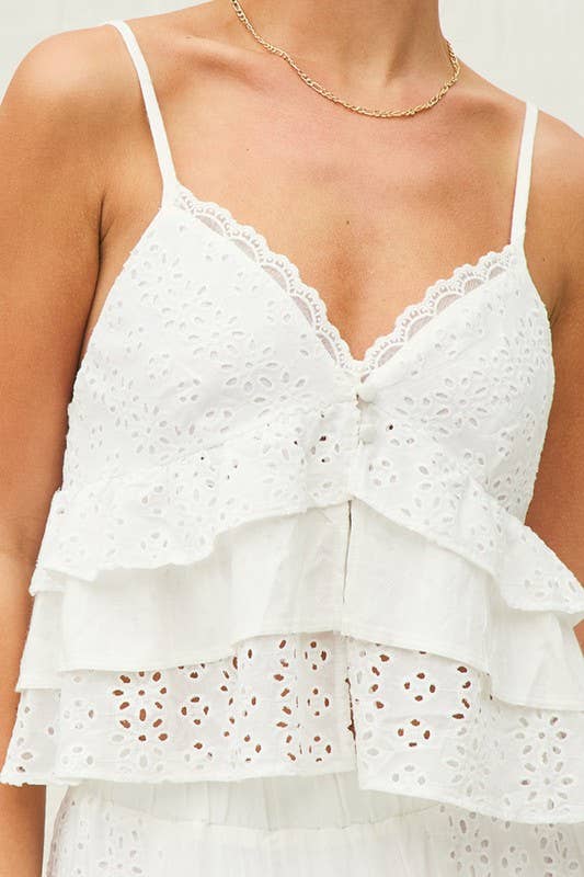 White party cami