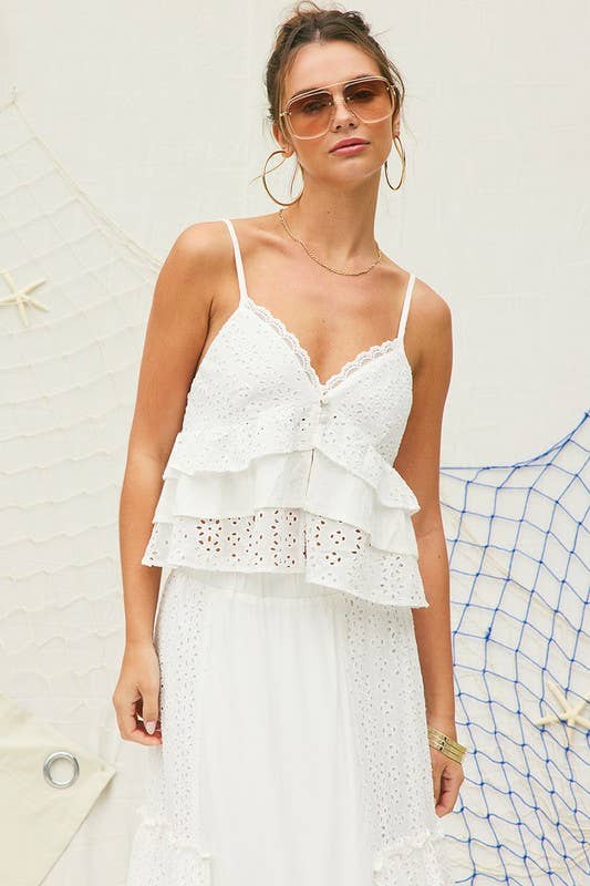 White party cami