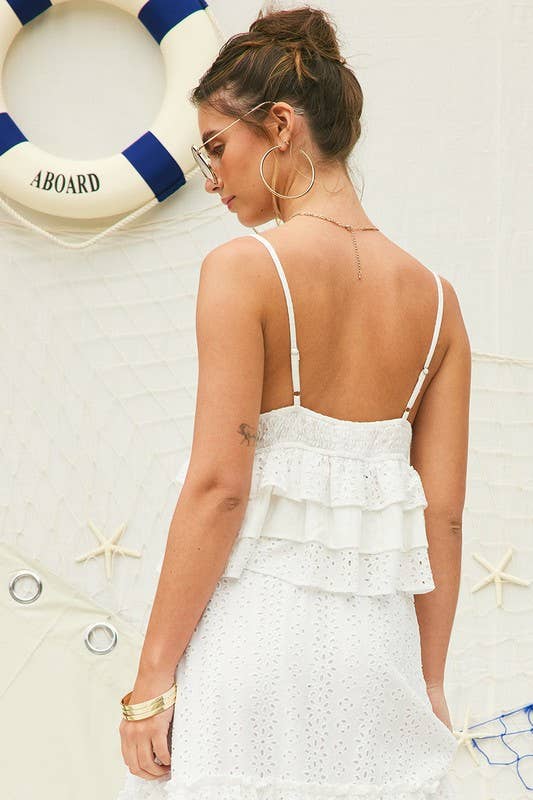 White party cami