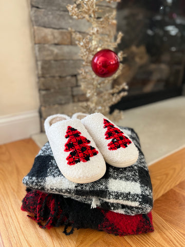 Christmas Tree slippers